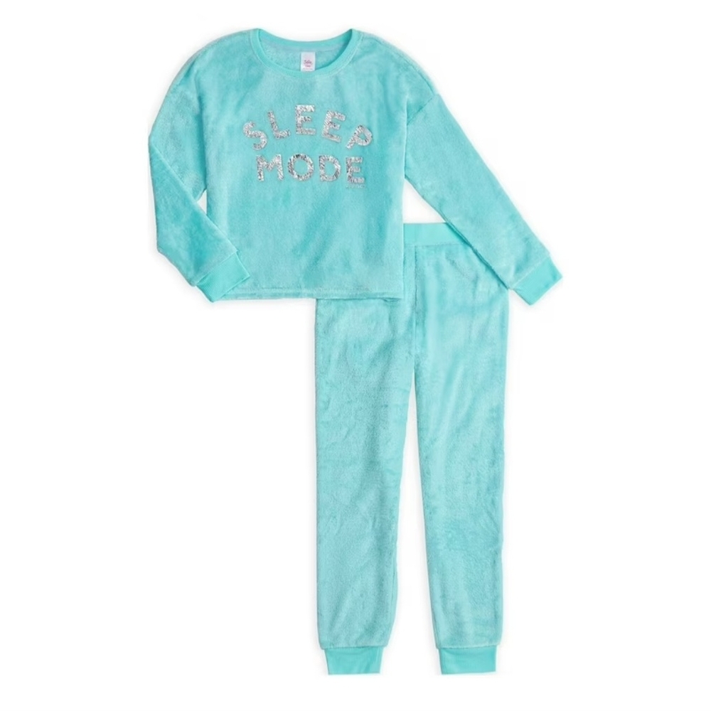 Justice Kids Aqua Pajamas - Sleep Mode, Size L (11/12)